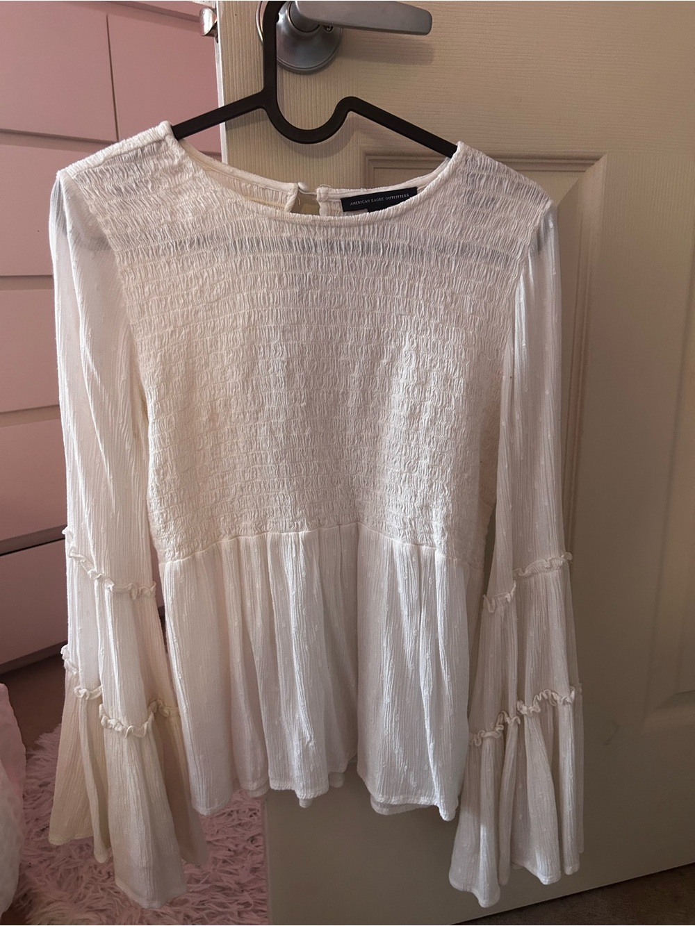 American Eagle Solid Smocked Tunic (SOLD OUT)